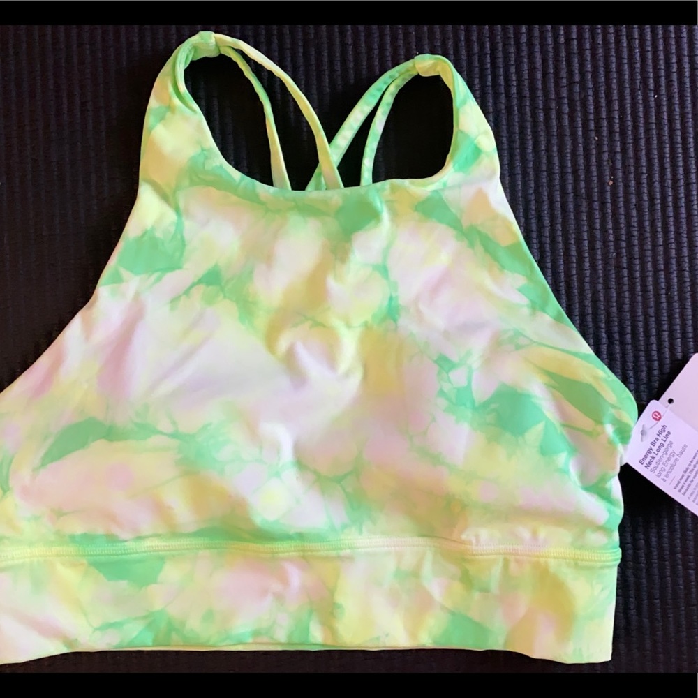- LULULEMON Size 10 High Neck Bra